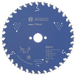 Bosch 2608644017 EXWOH 36 Tooth Top Precision Circular Saw Blade, 0 V, Blue