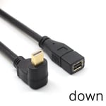 Down 30cm Adaptateur Thunderbolt 2 vers Thunderbolt 2, câble mini displayport mâle vers femelle, convertisseur pour apple iMac MacBook Pro Air hdtv