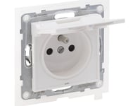 Legrand Suno - 2P+Z Uttag Ip44 - 16 A - 250 V~ - Automatiska Anslutningar - Med Jalusi, Vit - Legrand 721186 Himp