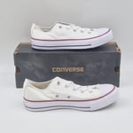 Converse Chuck Taylor All Star Low Top Womens Shoe Red & White UK 4 EU 37 New