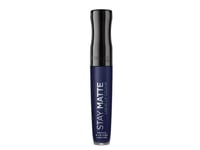 Rimmel Stay Matte Liquid Lip Colour, Blå, Blue Iris, 1 Färger, Färgande, Matt, Sammet, Flaska