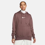 NIKE FD0892 291 Women's Oversized Fit Sweatshirt, berry, S