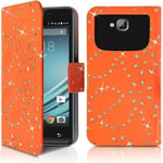 Etui Diamant Universel M Orange Pour Doro Liberto 822