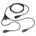 Black box BLACK BOX Y POWER LEAD - IEC320 C13 TO IEC-C14 (BCU9905)