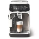 Machine expresso automatique Philips EP3343/90 Serie 3300 LatteGo Chrome blanc