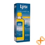 LYSI COD LIVER OIL Huile de poisson naturelle 240 ml saveur citron...