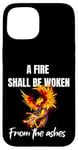 Coque pour iPhone 15 Phoenix Rising Citation Rise from the Ashes Rebirth Symbol