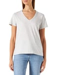 Petit Bateau Tee-Shirt Le Classique Col V en Coton Bio Femme L