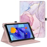 FINTIE Coque Universelle pour Tablette 10 Pouces, Housse Multipositions pour Tablette TECLAST, Blackview, YESTEL, YOTOPT, MEBERRY, OSCAL etc, Étui Tablette 9"-10.5"/10.9"/11", Marbre Glorieux