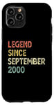 iPhone 11 Pro 24 Years Old Men Women Legend Since September 2000 Case