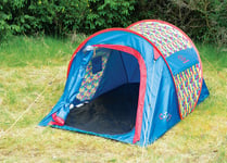 Colour Burst Pop Up Tent - Quick Pitch Pop up Tent Festivals Camping Trekking