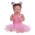 XLH 20 Inch /50cm Reborn Doll Full Silicone Body Cute Rebirth Doll Lifelike Realistic Bathable Reborn Baby Dolls Simulation Doll