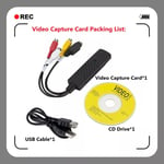 Convertisseur vidéo VHS vers numérique,USB 2.0,carte de capture audio,boîtier VHS,magnétoscope TV vers convertisseur numérique,prise en charge P1 7,8/10 - Type Video Capture Card