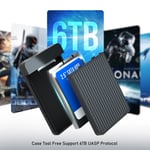 2.5in USB3.0 HDD Case 6Gbps 6TB USB3.0 Hard Drive Case External HDD Case For 7m