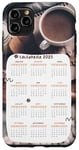 Coque pour iPhone 11 Pro Max Calendrier mensuel 2025 Date Nouvel An drôle femmes hommes