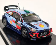 Ixo 1/43 Hyundai NG i20 WRC #6 2nd Australia Rally '18 Paddon Marshall Model Car