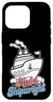 Coque pour iPhone 16 Pro Maquette de bateau miniature constructeur de bateaux pour loisirs créatifs