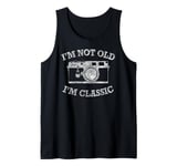 I'm Not Old I'm Classic 35mm Photographic Film Camera Tank Top