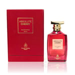 Absolute Cherry Perfume 100ml - Amber Floral Lost Cherry Fragrance - Aroma of Black Cherry Tonka Bean Sandalwood Vanilla Perfume Spray