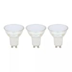 Lot 3 ampoules LED spot réflecteur GU10 450lm 4.8W = 50W Ø5cm Diall blanc neutre