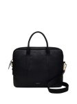 Radley Furze Lane Leather Laptop Grab Bag, Black