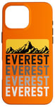 Coque pour iPhone 16 Pro Max High Peak Everest Mountain Expedition Cool Hiking Outfit