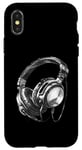 iPhone X/XS Headphones Music DJ Music Headphones House Headphone Lover Case