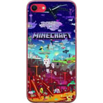 Apple iPhone SE (2020) Genomskinligt Skal MineCraft