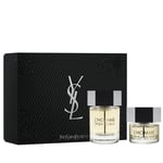 Gift Set L'Homme Edt 100 Ml + 40 Ml - Gift Set For Him - For Man - Gift Set - YSL