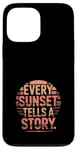 Coque pour iPhone 13 Pro Max Sunset Chasers Golden Hour Photographie Scénique Coucher de Soleil Vues