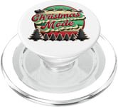 Mode Noël Père Noël traîneau rétro vintage drôle PopSockets PopGrip pour MagSafe