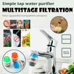 Carbon Faucet Tap Water Filter Purifier Filtration Cartridge A Blue