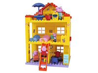 BIG Bloxx Construction Toys Peppa House Playset With 107 Pcs, Multicolor, 9.5 x 55.5 x 33 centimeters