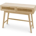 Bureau - Console Couloir - Bois Boho Bali - Yanpai Naturel