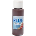 Plus Color Hobbyfärg, chocolate, 60ml/ 1 flaska