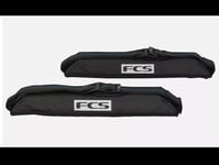 FCS D-RING Single 440mm Wide Soft Surfboard Roof Rack Pad For 1-3 Boards RRP £70