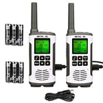 RT45 WalkieTalkie Rechargeable License free 2 Way Radios Long Range Room monitor