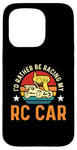 iPhone 15 Pro I'd Rather Be Racing My Retro Remote Control RC Model Racing Case