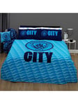 Manchester City Panel Duvet Cover Set - Multi