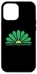 Coque pour iPhone 13 Pro Max Marguerite verte de sensibilisation à la paralysie cérébrale