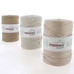 Hoooked Zpagetti Medium jerseygarn 450g beige – Beige shades ZP004-17