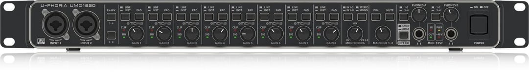 4033653170918 Behringer UMC1820 - USB audio interface Behringer