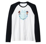 Santiago Of The Seas Join The Crew Distressed Logo Manche Raglan