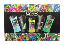 Lynx Men Body Wash Set Ice Chill, Afrcia. Epric Fresh. Black, Jungle Fresh