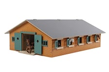 Van Manen 610544 Large Wooden Horse Stable with 9 Horse Stalls