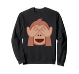 See-No-Evil Monkey Sweatshirt