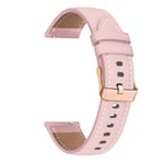 Läder Smart Watch Armband För HUAWEI WATCH GT 4 41mm/Garmin Venu 3S/Venu 2S Armband Rose Gold Spänne 18mm Armband Armband Leather pink 18mm Venu 3S