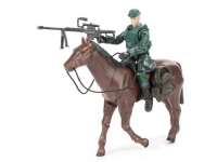 World Peacekeepers 1:18 Militær Actionfigur + Dirtbike