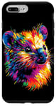 Coque pour iPhone 7 Plus/8 Plus Quokka Australie Be Quokka Happy Arc-en-ciel Doux Quokka