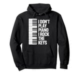 Classical Music Pianist and Keyboard Musician Piano Player Pullover Hoodie